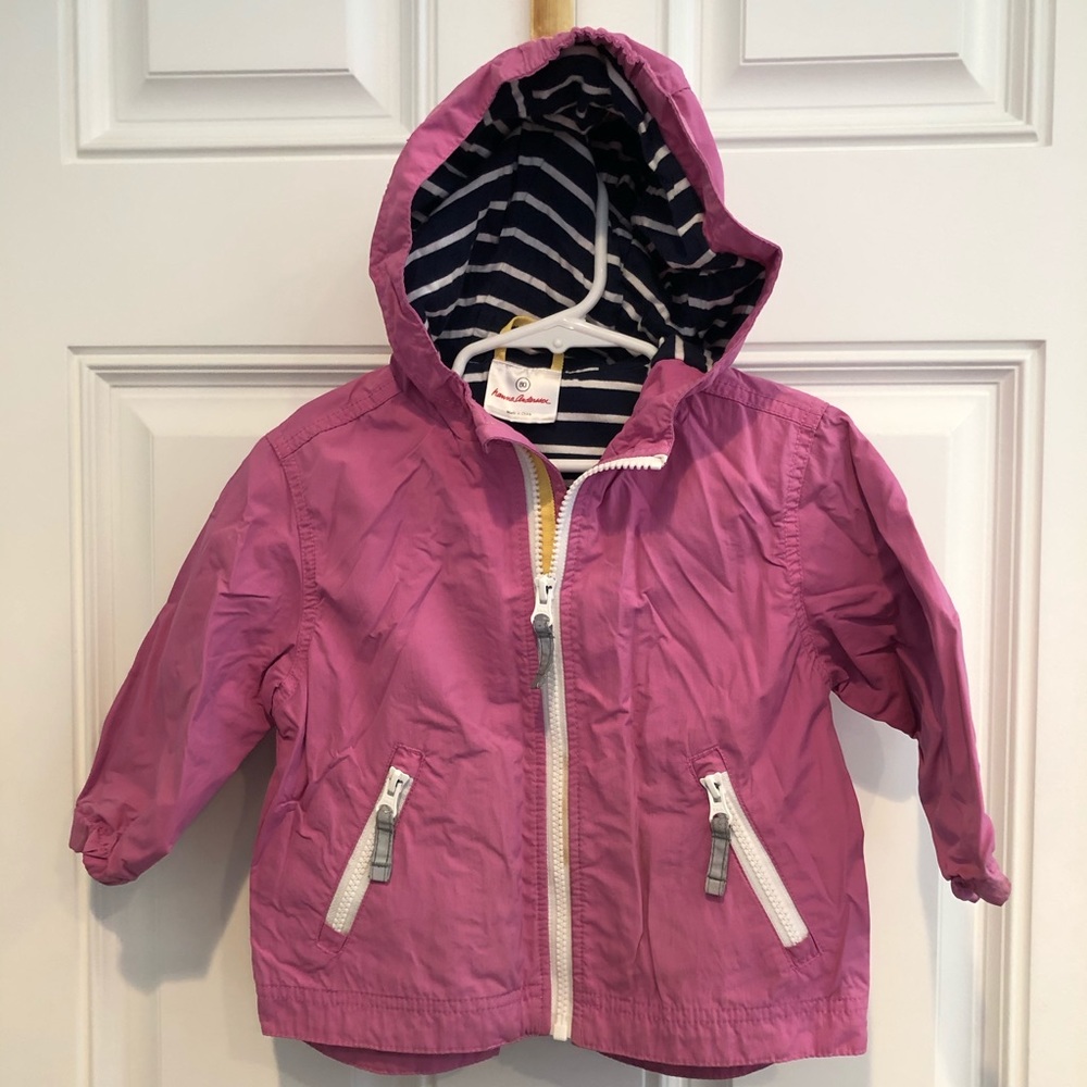 Hanna Andersson girls’ lightweight jacket size 80